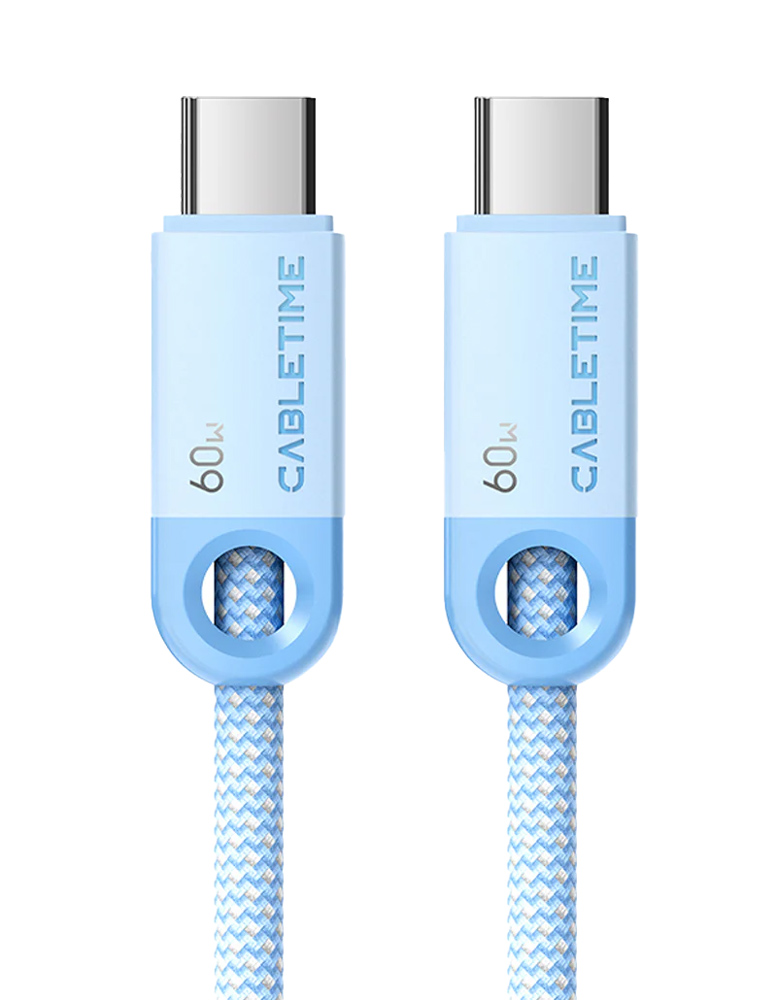 CABLETIME καλώδιο USB-C CT-CM60-PBW CABLETIME καλώδιο USB-C CT-CM60-PBW
