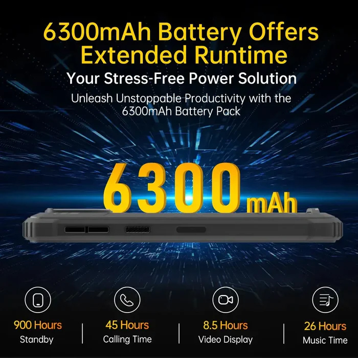6300mAh 6300mAh
