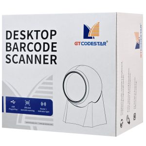 GTCODESTAR επιτραπέζιο barcode scanner GT-8800F, 1D & 2D, ενσύρματο, μαύρο 3 ενσύρματο