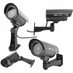 LTC ψεύτικη κάμερα CCTV LXKAM08 με LED, μαύρη 3 LXKAM08 2