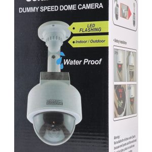 Ψεύτικη κάμερα CCTV LXKAM15 με LED, ηλιακή, λευκή 4 LXKAM15 3