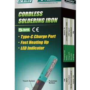 PROSKIT ασύρματο κολλητήρι SI-B165, επαναφορτιζόμενο, 12W, 500 °C 4 500 °C