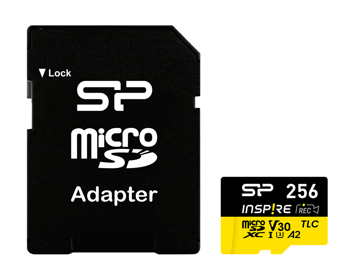 SILICON POWER κάρτα μνήμης microSDXC Inspire SILICON POWER κάρτα μνήμης microSDXC Inspire