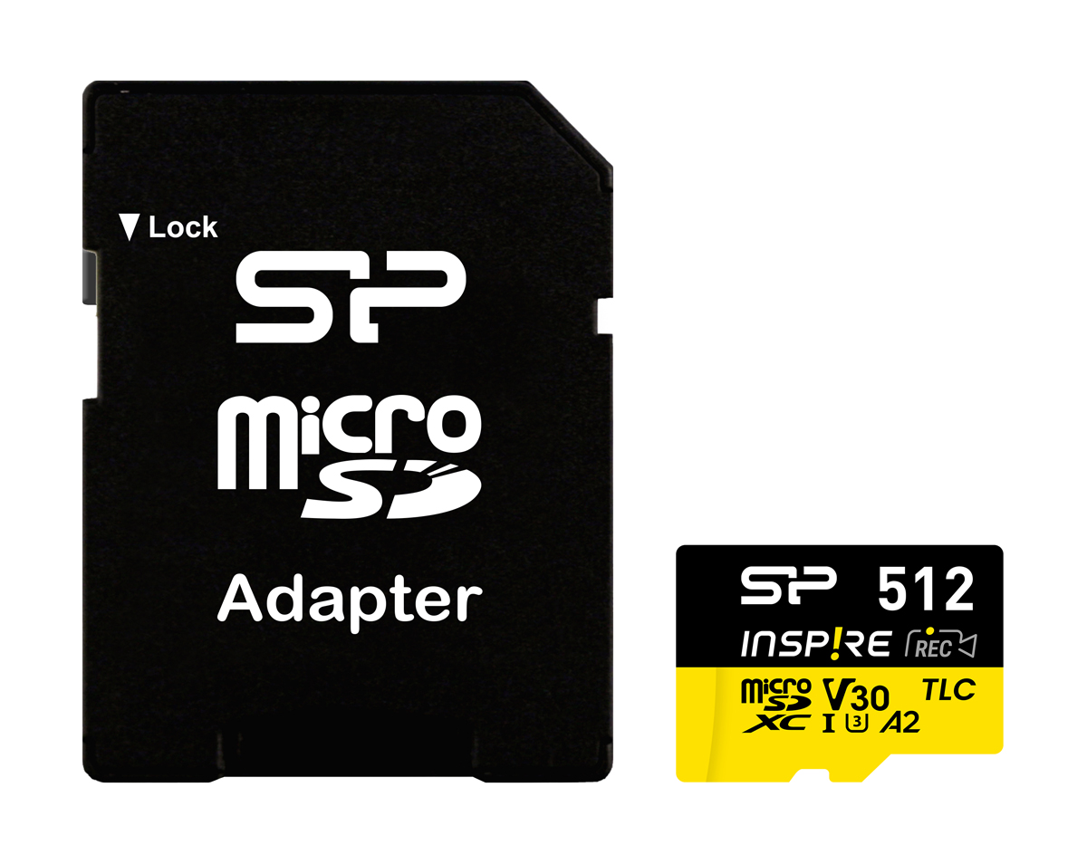 SILICON POWER κάρτα μνήμης microSDXC Inspire SILICON POWER κάρτα μνήμης microSDXC Inspire