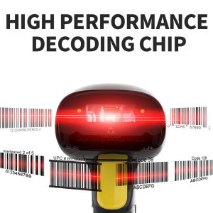 GTCODESTAR barcode scanner X-620F, 1D, ενσύρματο & ασύρματο, 800mAh, μαύρο 3 ενσύρματο & ασύρματο