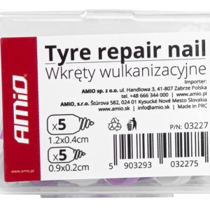 AMIO βίδες επισκευής ελαστικών 03227, 10τμχ 4 03227 2