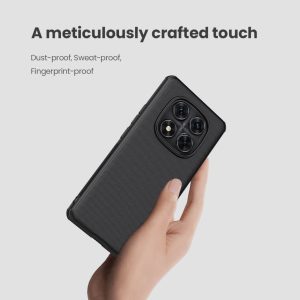 NILLKIN θήκη Super Frosted Shield Pro για Xiaomi Redmi Note 14 Pro, μαύρη 2 μαύρη
