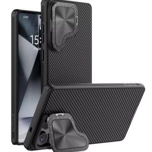 NILLKIN θήκη CamShield Prop για Samsung Galaxy S25 Ultra, μαύρη 2 μαύρη