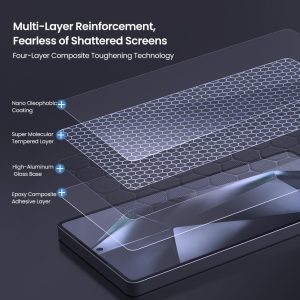 NILLKIN tempered glass 2.5D H+ Pro για Samsung Galaxy S25 Ultra 3 6902048291157 2