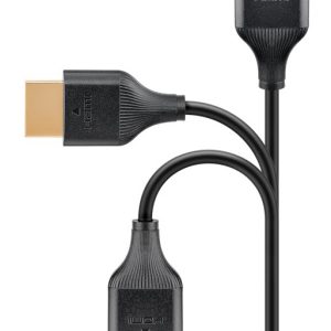 GOOBAY καλώδιο HDMI 75296 με Ethernet, slim, 4K/60Hz, 18 Gbps, 5m, μαύρο 4 18 Gbps
