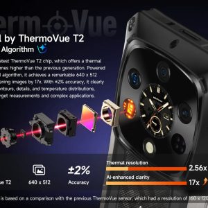 ULEFONE smartphone Armor 28 Ultra Thermal, 6.67" & 1.04, 16/1TB, 5G, 10600mAh, IP68/IP69K, μαύρο 4 5G