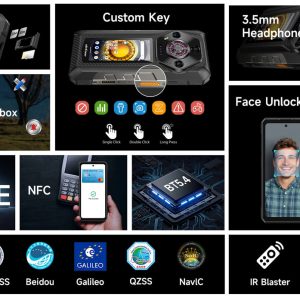 ULEFONE smartphone Armor 30 Pro, 6.95" & 3.4", 16/512GB, 5G, 12800mAh, IP68/IP69K, μαύρο 3 16/512GB
