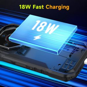 ULEFONE smartphone Armor X32, 5.65", 6/128GB, 5500mAh, IP68/IP69K, μαύρο 4 5500mAh