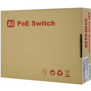 LONGSE PoE switch HT42FA με 4x LAN & 2x WAN θύρες, 10/100Mbps 4 HT42FA 3
