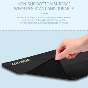 KAKUSIGA mouse pad KSC-1162, 26x21x0.2cm, μαύρο 3 μαύρο