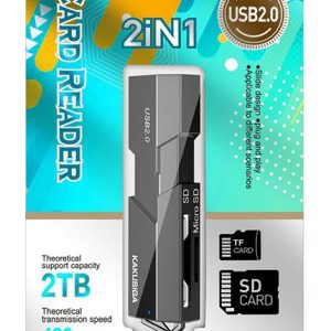 KAKUSIGA card reader KSC-1411 για SD & micro SD, 480Mbps, USB σύνδεση, μαύρο 4 μαύρο