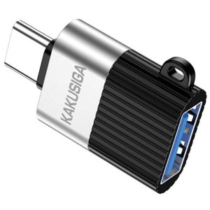 KAKUSIGA αντάπτορας USB-C σε USB KSC-1420, 5Gbps, 18W, γκρι 3 18W