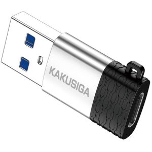 KAKUSIGA αντάπτορας USB-C σε USB KSC-1421, 5Gbps, 18W, γκρι 3 18W