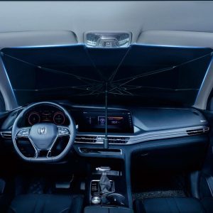 KAKUSIGA ομπρέλα ηλιοπροστασίας παρμπρίζ αυτοκινήτου KSC-1536, 137x78cm 2 137x78cm