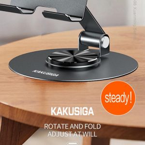 KAKUSIGA επιτραπέζια βάση smartphone KSC-1598, foldable, μαύρη 3 μαύρη
