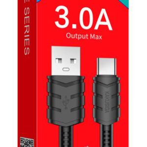 KAKUSIGA καλώδιο USB-C σε USB KSC-710, 3A, 480Mbps, 1.2m, μαύρο 3 480Mbps