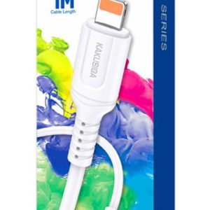 KAKUSIGA καλώδιο Lightning σε USB KSC-805, 2.4A, 480Mbps, 1m, λευκό 4 1m
