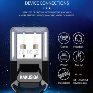 KAKUSIGA USB αντάπτορας Bluetooth 5.0 KSC-908, μαύρος 3 KSC 908 2