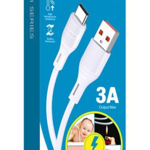 KAKUSIGA καλώδιο USB-C σε USB KSC-953, σιλικόνης, 3A, 480Mbps, 1m, λευκό 4 480Mbps