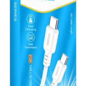 KAKUSIGA καλώδιο USB-C σε USB-C KSC-982, 60W, 480Mbps, 1m, λευκό 3 480Mbps