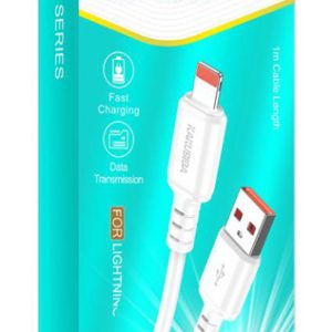 KAKUSIGA καλώδιο Lightning σε USB KSC-982, 3A, 480Mbps, 1m, λευκό 3 480Mbps