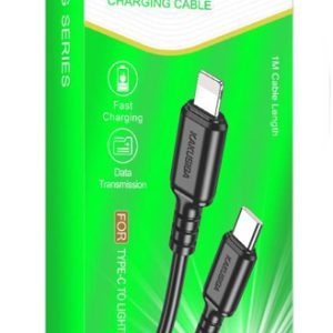 KAKUSIGA καλώδιο Lightning σε USB-C KSC-982, 20W, 480Mbps, 1m, μαύρο 3 480Mbps