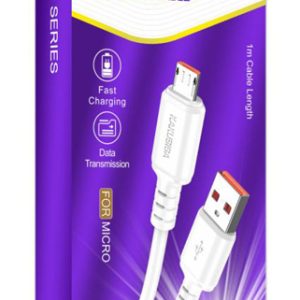 KAKUSIGA καλώδιο micro USB σε USB KSC-982, 3A, 480Mbps, 1m, λευκό 3 480Mbps