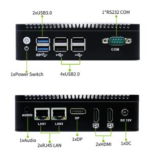 POWERTECH VPN/Firewall mini PC N5 Plus, 8GB/128GB M.2 Kingston, AMI UEFI 4 N5PLUS 3