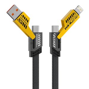 POWERTECH καλώδιο USB-C/USB σε USB-C/Lightning PTR-0164