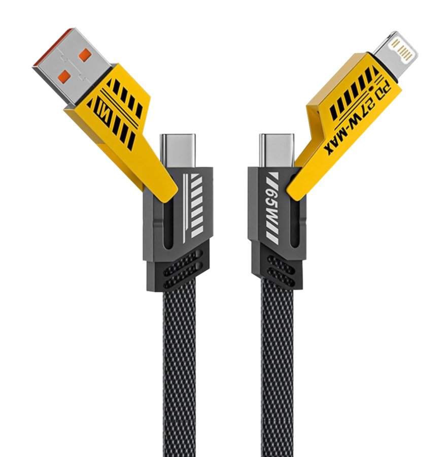 POWERTECH καλώδιο USB-C/USB σε USB-C/Lightning PTR-0164 POWERTECH καλώδιο USB-C/USB σε USB-C/Lightning PTR-0164