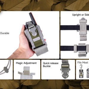 ULEFONE θήκη ζώνης για smartphone UAN07, γκρι 4 UAN07 2