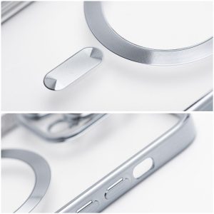 ELECTRO MAG COVER case compatible with MagSafe for IPHONE 16 Pro silver 4 040970b6abf71e2809248d91310ab173
