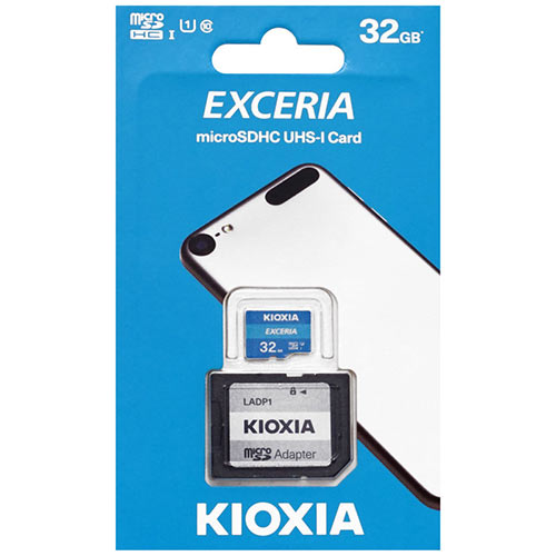 KIOXIA MICRO SD 32GB WITH ADAPTER UHS I U1 (M203) KIOXIA MICRO SD 32GB WITH ADAPTER UHS I U1 (M203)