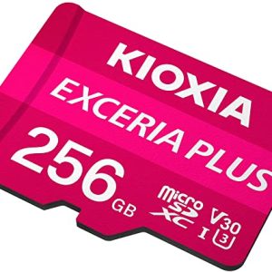 KIOXIA 4K MICRO SD 256GB EXCERIA PLUS UHS I U3 WITH ADAPTER M303 4 045 01 000330 2