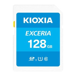 KIOXIA SD EXCERIA 128GB UHS I 100MBs 2 045 01 000334 1