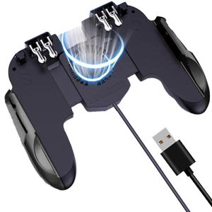 LAMTECH COOLING GAMEPAD 6-FINGER PUBG FOR ANDROID & IOS WITH USB 4 053 01 000003 1