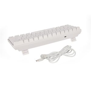 LAMTECH RGB MECHANICAL GAMING KEYBOARD BLUE SWITCH WHITE WITH TYPE-C PORT 'PLUTO' 3 053 01 000117 2