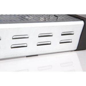 LGP MINI ELECTRICAL QUARTZ HEATER 2-BARRED 1500W BLACK 4 053 01 000147 2