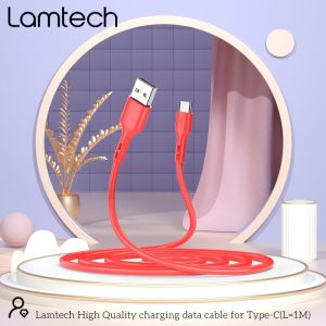 LAMTECH DATACABLE TYPE C 1m RED 3 054 01 000221 2