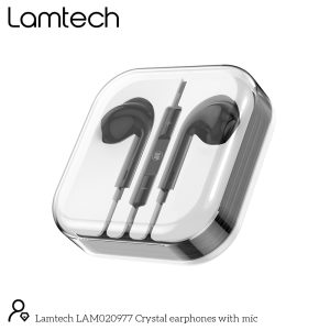 LAMTECH HANDSFREE STEREO 3,5mm JACK WITH MIC BLACK 4 054 01 000280 1