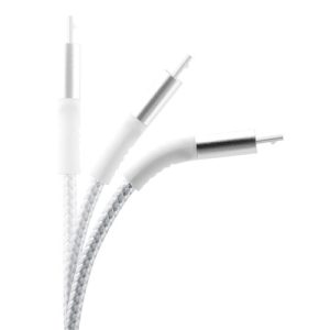 LAMTECH MICRO USB HIGH QUALITY UNBREAKABLE CABLE SILVER 2M 4 054 01 000290 3