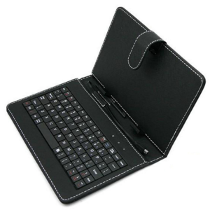 LAMTECH BLACK UNIVERSAL 10.1'-10.4' TABLET CASE WITH GR KEYBOARD & 3 USB TIPS 3 054 01 000343 2