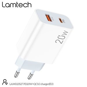 LAMTECH CHARGER USB QC3.0/TYPE-C 20W 4 054 01 000385 4