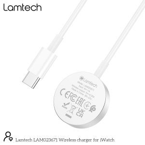 LAMTECH IWATCH METAL CHARGER WITH TYPE-C CABLE 1,2M 3 054 01 000389 4
