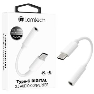 LAMTECH TYPE-C ADAPTER CABLE AUDIO JACK 3